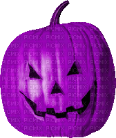 Jack O Lantern.Purple.Animated - KittyKatLuv65 - Besplatni animirani GIF
