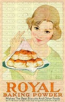 Woman with Pastry - nemokama png