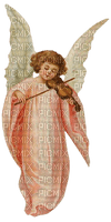 angel sing to violin - png ฟรี