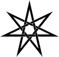 7-Pointed Star - 免费PNG