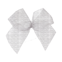 kikkapink deco scrap white bow - png gratis