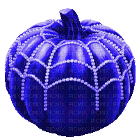 Pumpkin.Blue.Animated - KittyKatLuv65 - GIF animé gratuit
