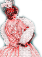 Y.A.M._Vintage woman girl - ilmainen png