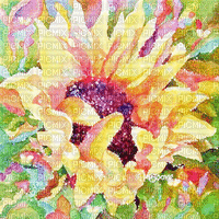 soave background animated flowers sunflowers - Ücretsiz animasyonlu GIF
