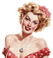 Pin-up vintage - фрее пнг