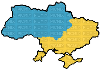 Map Ukraine - Безплатен анимиран GIF