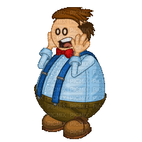 Big Pauly Scream - Ücretsiz animasyonlu GIF