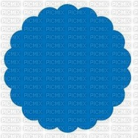 Blue Round-RM - zdarma png