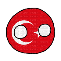 Countryballs Turkiye - kostenlos png