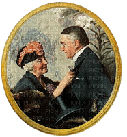 Vintage, altes Paar, 1922 - фрее пнг