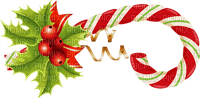 Kaz_Creations Deco Candy Cane Christmas Noel - PNG gratuit