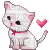 cute kitty - Gratis animeret GIF