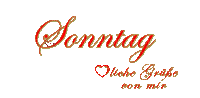 sonntag - Безплатен анимиран GIF