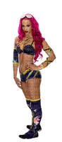 Kaz_Creations Wrestling Diva Woman Femme Wrestler Sasha Banks - δωρεάν png