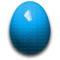 easter-egg-blue - 無料png