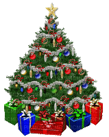Kaz_Creations Deco Christmas Tree Animated - GIF animado gratis