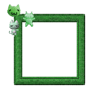 Small Green Frame - Бесплатный анимированный гифка