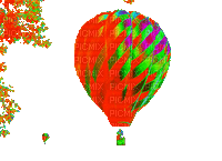 Hot Air Balloon, Deco, Decoration, Rainbow, Multi-Color - Jitter.Bug.girl