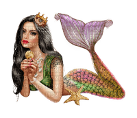 pretty mermaid - png gratis