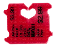 red heart bread tab - ücretsiz png