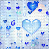 Background. Heart. Blue. Valentine. Gif. Leila
