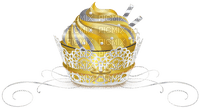 Golden Cupcake - безплатен png