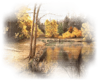 Осенний пейзаж - 免费PNG