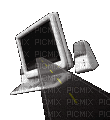 old computer - Darmowy animowany GIF
