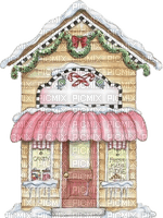 Winter, Weihnachten, Haus - ücretsiz png