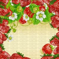 strawberry erdbeere milla1959 - Бесплатный анимированный гифка