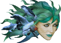 Kaz_Creations Mermaid Mermaids - Gratis geanimeerde GIF
