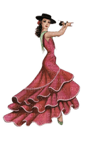 -Flamenco dancer woman Rosalia73 - png ฟรี