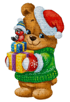 christmas bear by nataliplus - png grátis