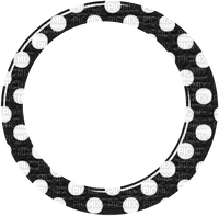 Circle.Frame.Black.White - 免费PNG