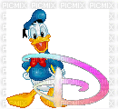 image encre animé effet lettre D Donald Disney  edited by me - GIF animate gratis