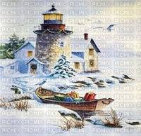 loly33 fond hiver phare - фрее пнг