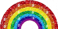 Glitter Rainbow 🌈 - Free animated GIF