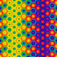 multicolore art image multicolored color kaléidoscope kaleidoscope effet encre animé edited by me - Безплатен анимиран GIF