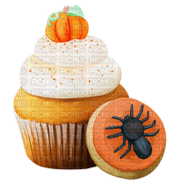 Kaz_Creations Halloween Deco Cakes Cup Cakes - PNG gratuit