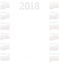 loly33 calendrier 2018 - δωρεάν png