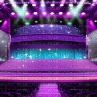 Purple Music Stage - Free PNG
