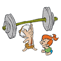 MMarcia Flintstones Pedrita Bam Bam - png gratis
