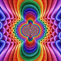 fond multicoloured psychedelic bp - Free animated GIF