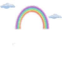 Arc-en-ciel - GIF animasi gratis