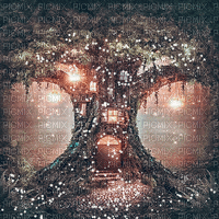 glitter forest - GIF เคลื่อนไหวฟรี