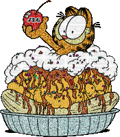MMarcia gif Garfield - Бесплатный анимированный гифка