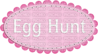 Kaz_Creations Deco Logo Text Egg Hunt Colours - 免费PNG