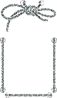 Cadre nœud noir - GIF animado grátis