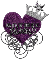 Gothic Princess Crown - GIF animado grátis