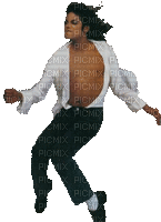 homme (Mickael Jackson) - GIF animé gratuit